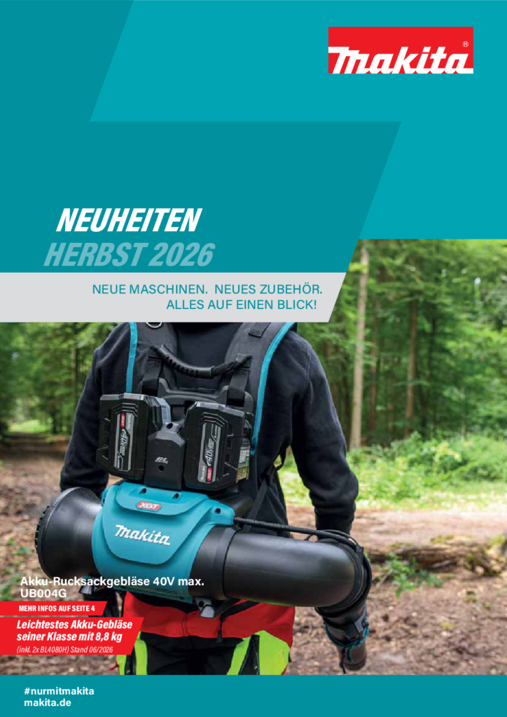 Makita Neuheiten Herbst 2026