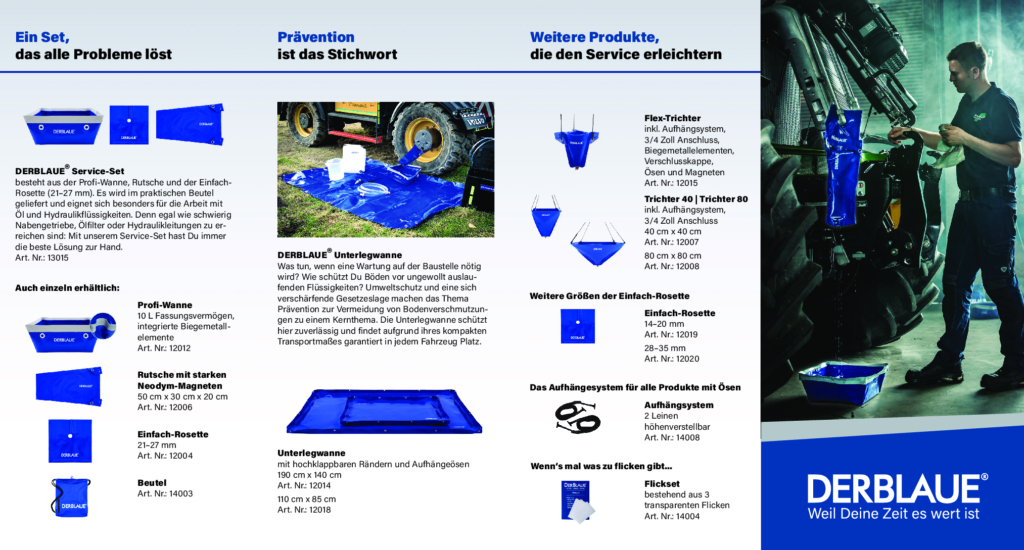DERBLAUE Flyer