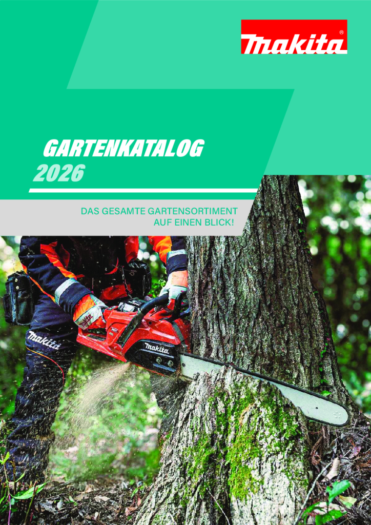Makita Gartenkatalog 2026