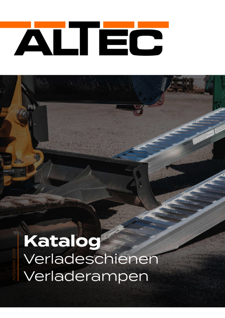 ALTEC Katalog Verladeschienen Verladerampen